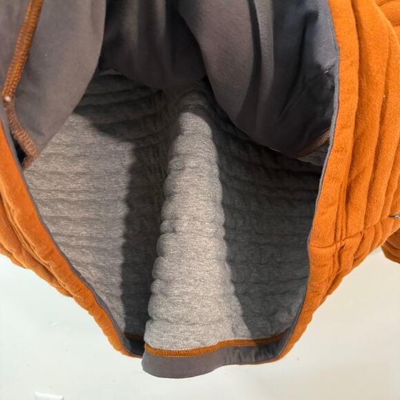 Duluth Trading Co Men's Flintlock 1/4 Snap Popover Sweatshirt Orange XL Tall - Picture 3 of 8